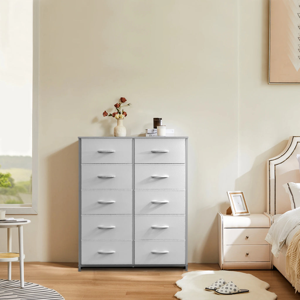 Elegant White Wardrobe Dresser