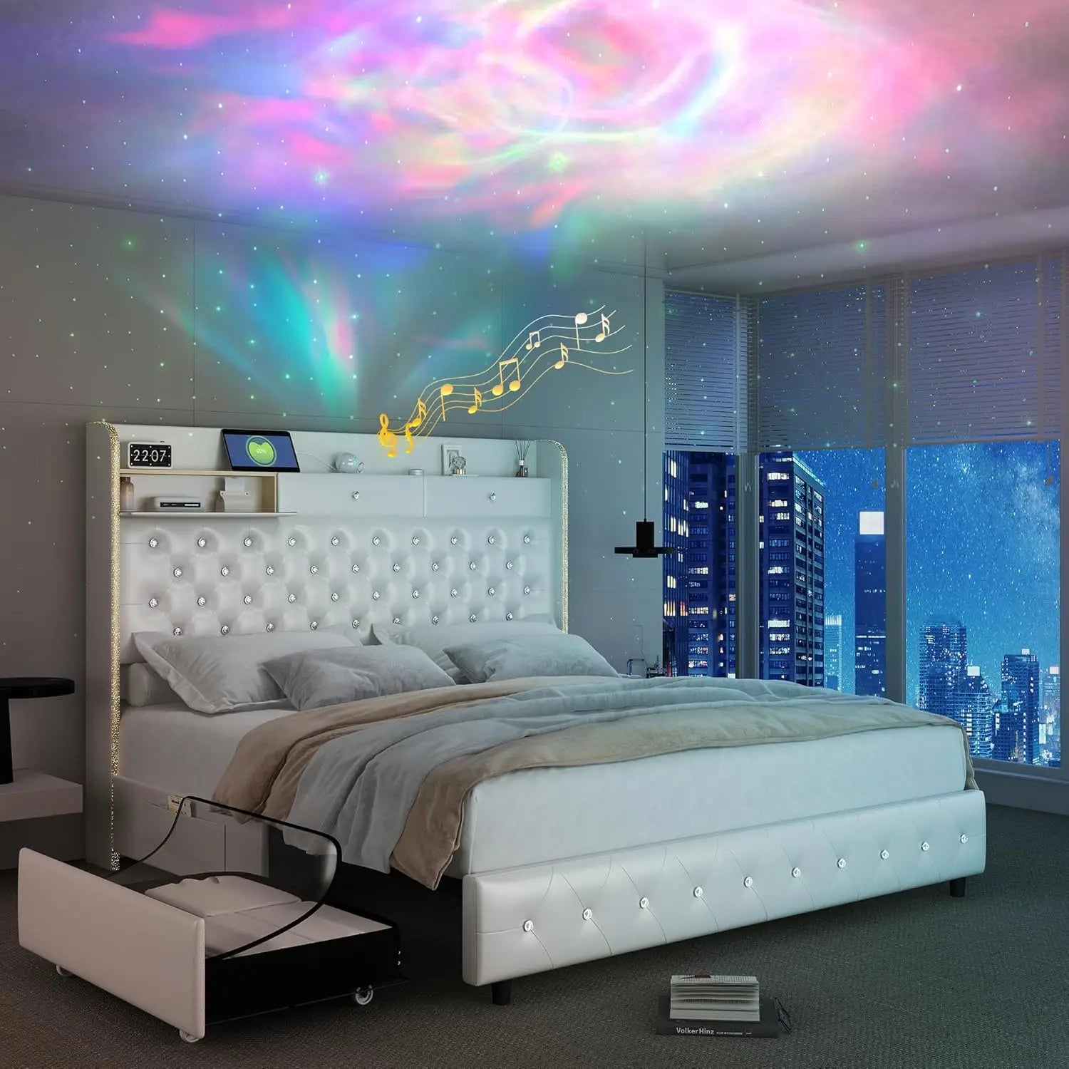 Luxury LED Bed Frame