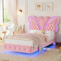 Enchanting Pink Butterfly Twin Bed Frame