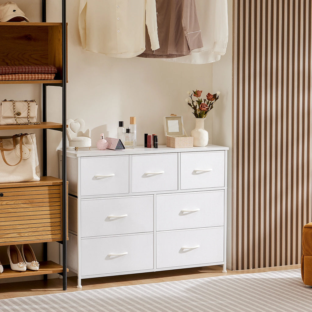Elegant White Wardrobe Dresser