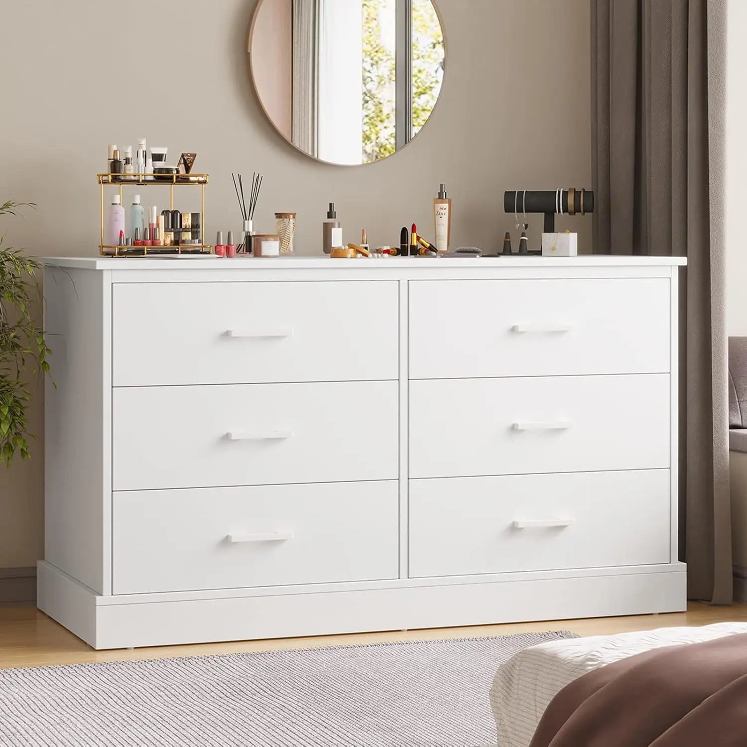 6-Drawer Double Dresser