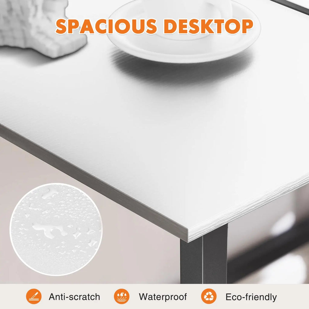 Computer Office Desk with Metal Frame