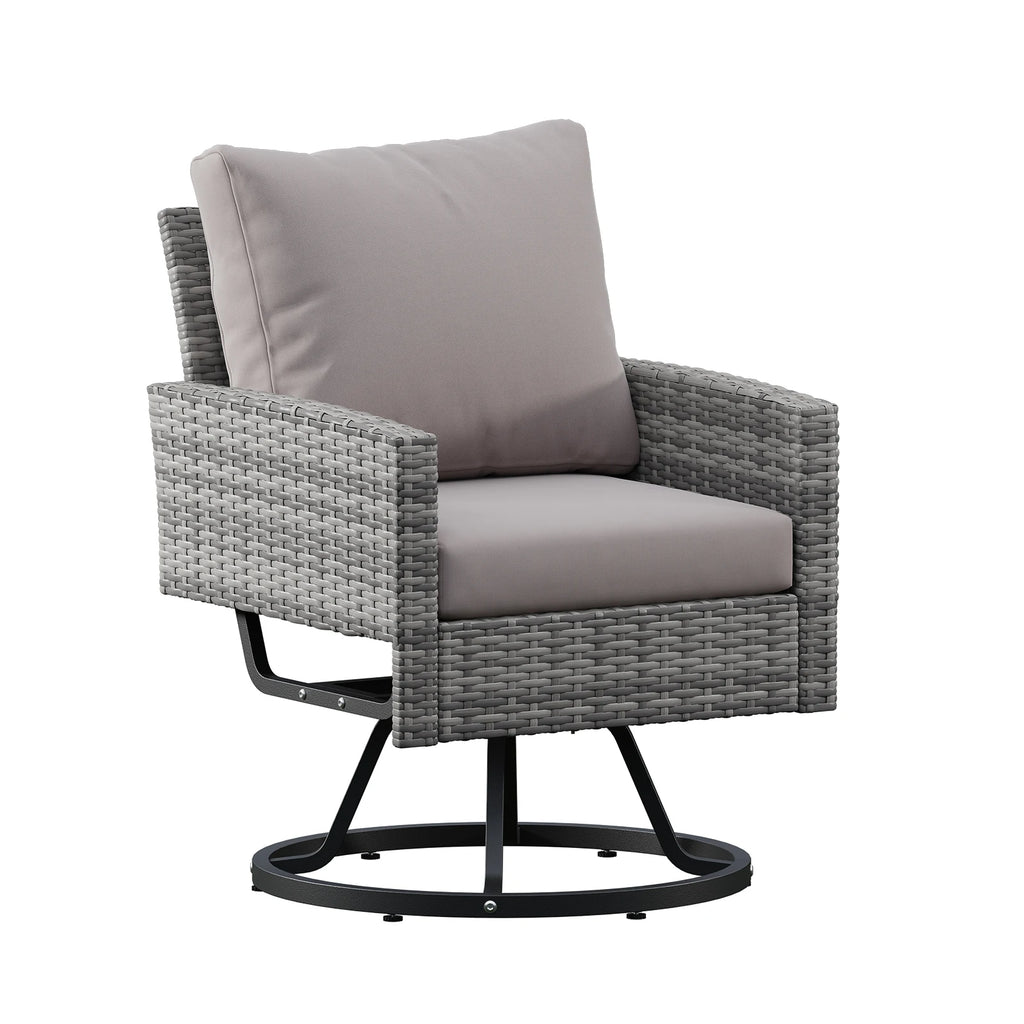 Elegant 6-Piece Wicker Patio Furniture Set