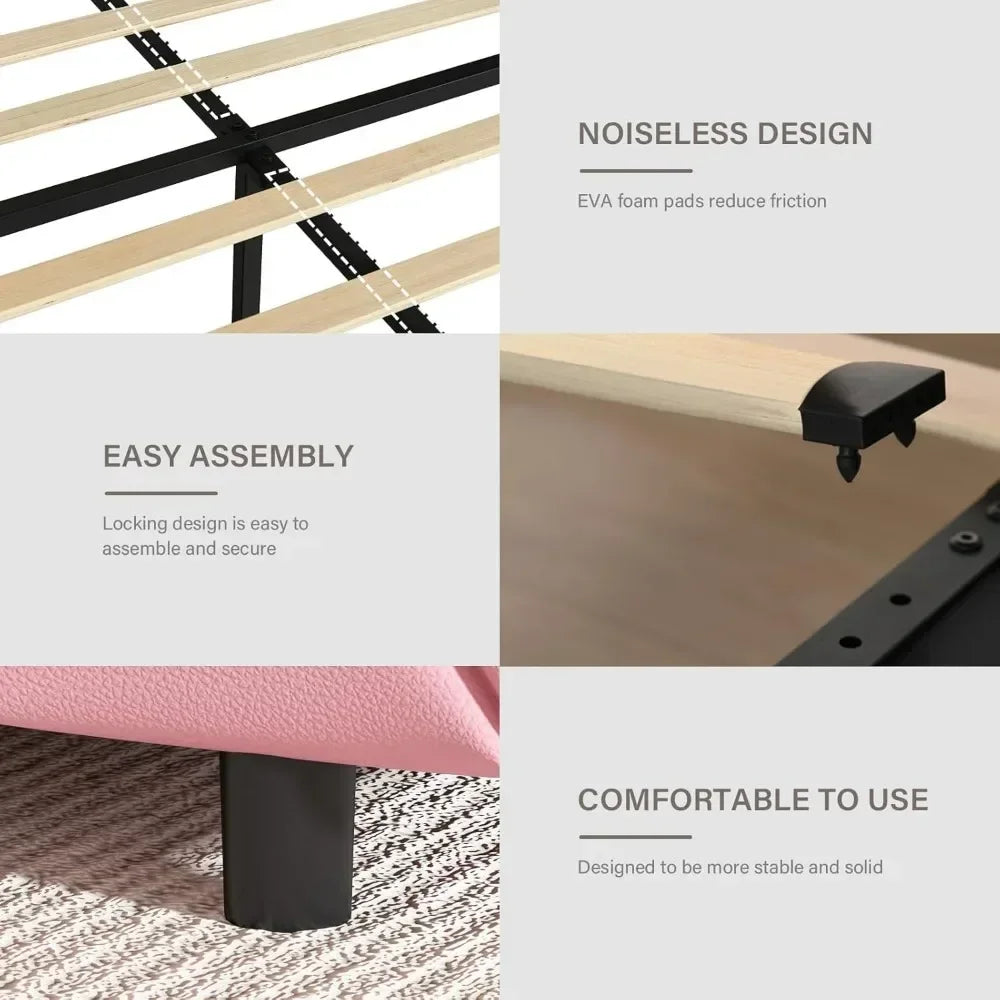 Luxury Princess Platform Bed Frame