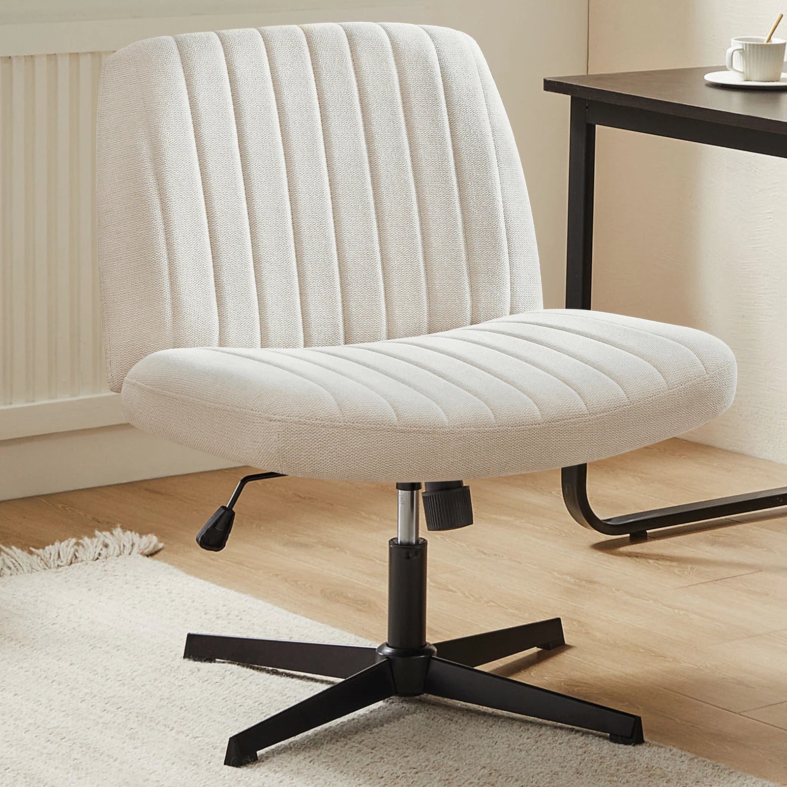 Versatile Cross-Legged Rocking Office Chair