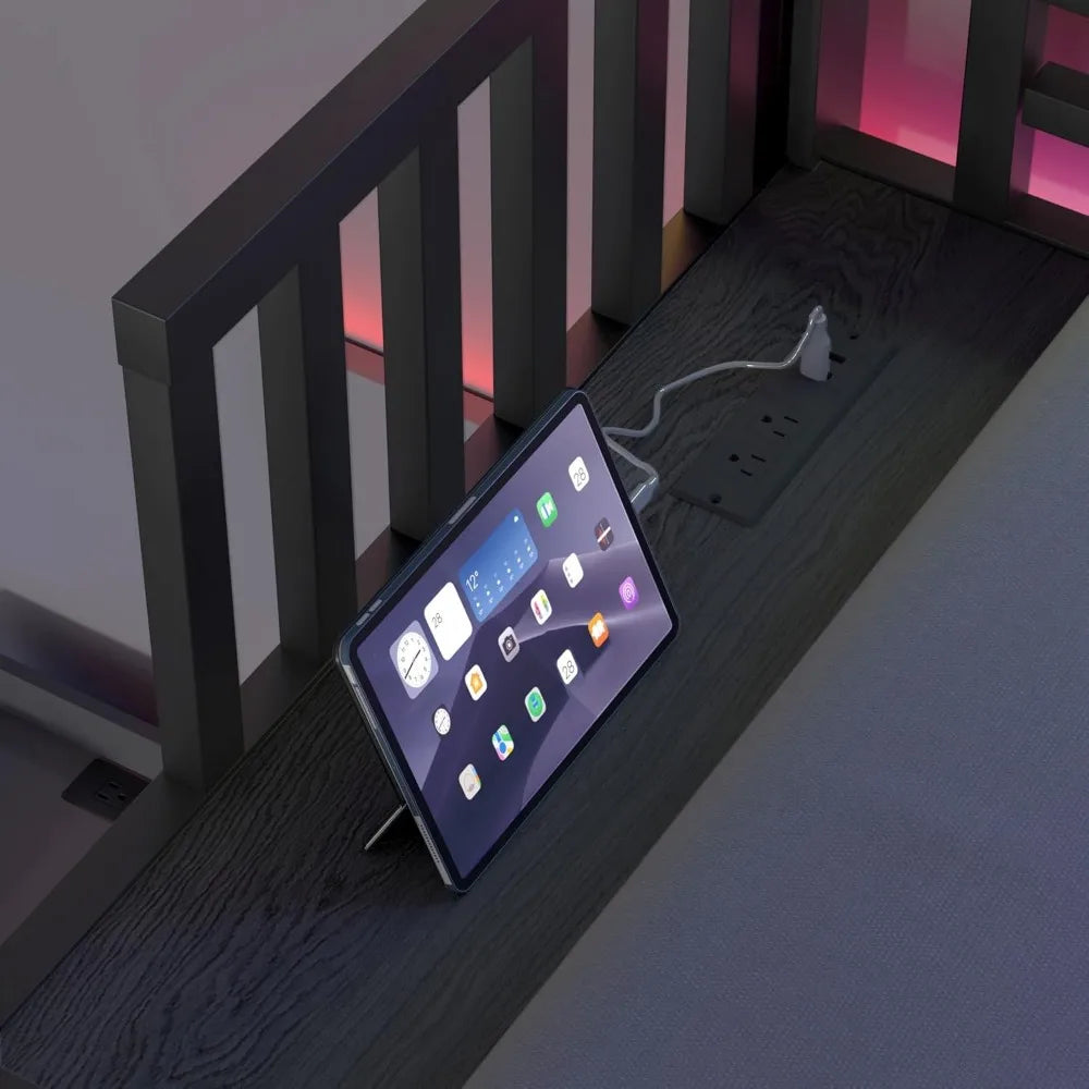 Sturdy Metal Triple Bunk Bed