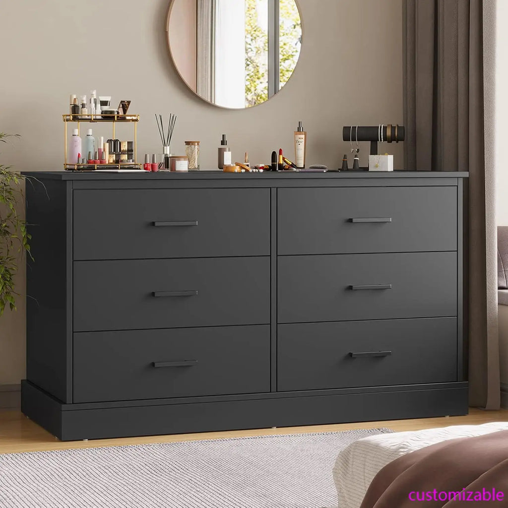 6-Drawer Double Dresser