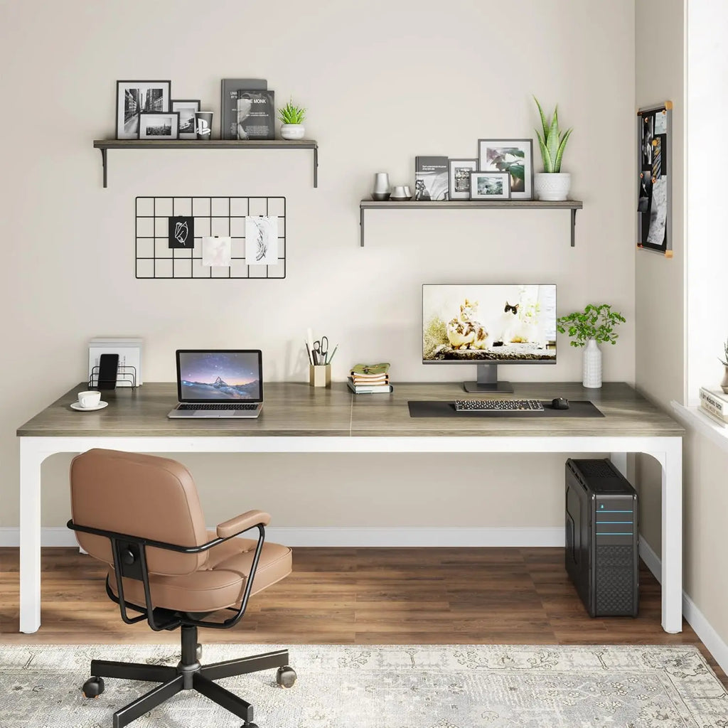 Extra Long Computer Desk for 2 People