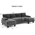 U-Shape Modular Sectional Sofa