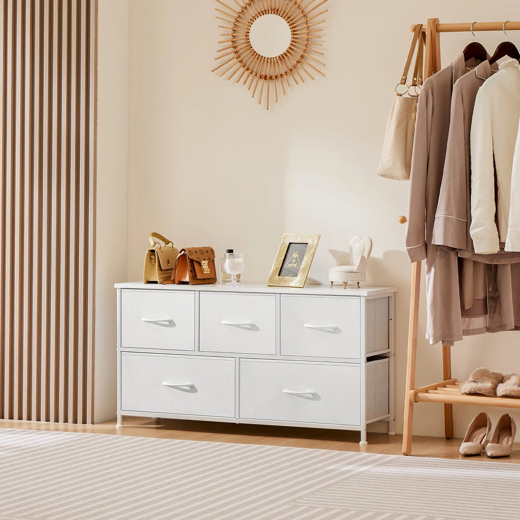 Elegant White Wardrobe Dresser