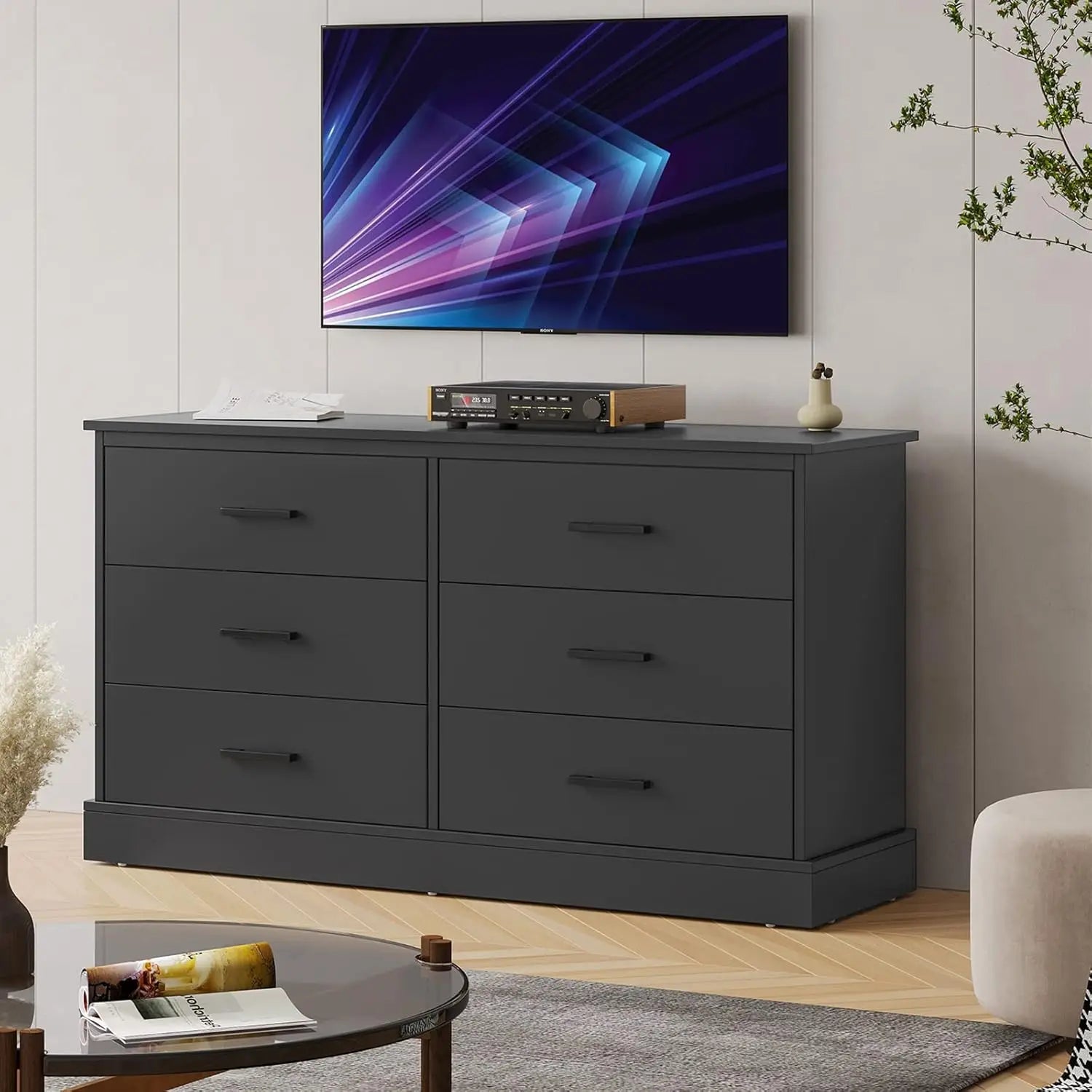 6-Drawer Double Dresser