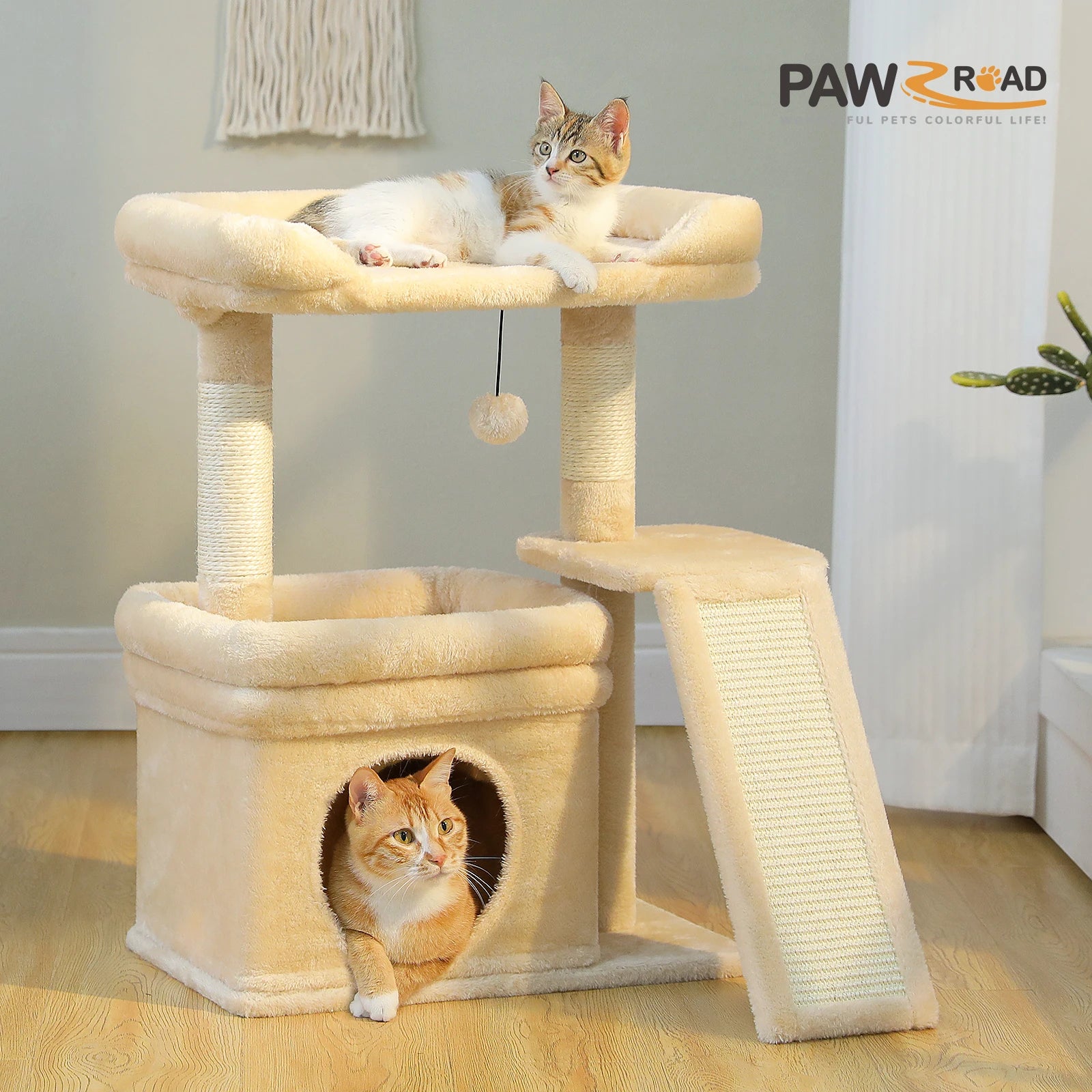 Compact Cat Tree Tower