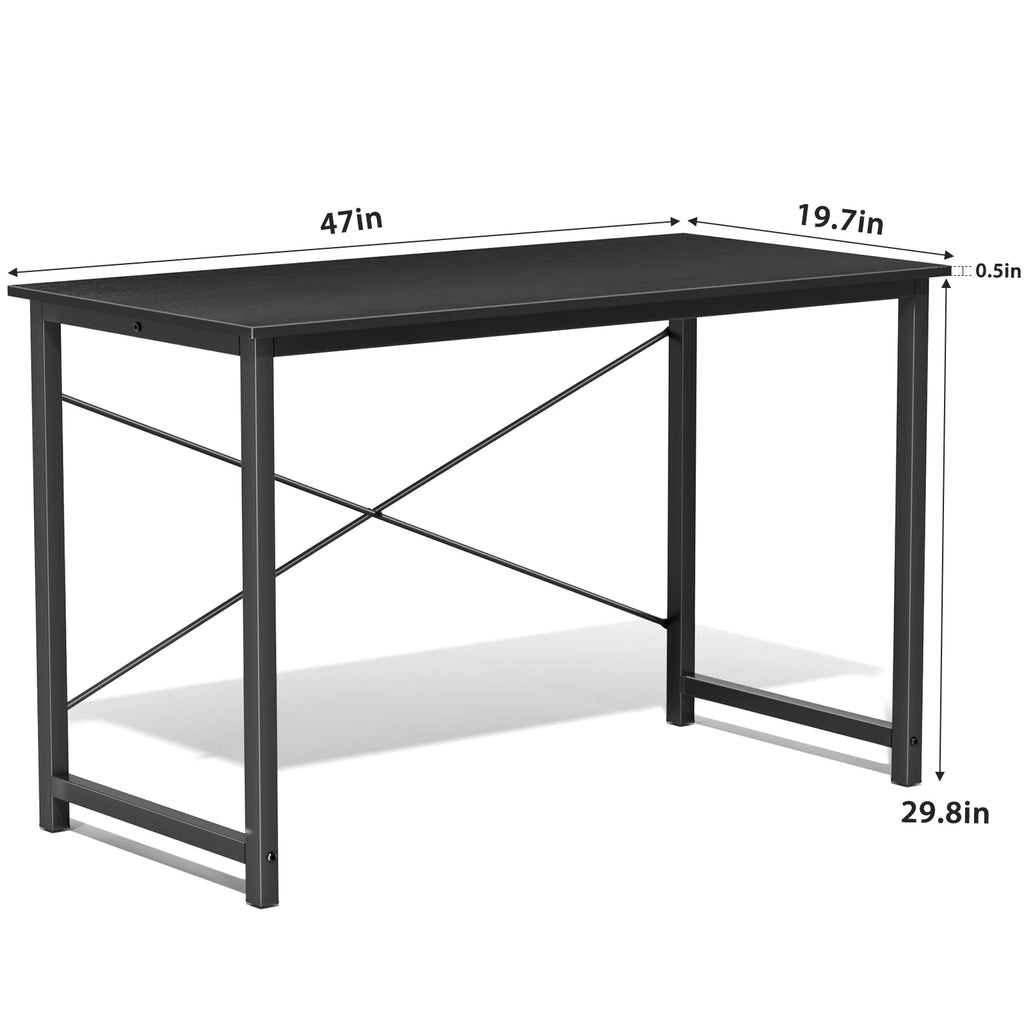 Computer Office Desk with Metal Frame