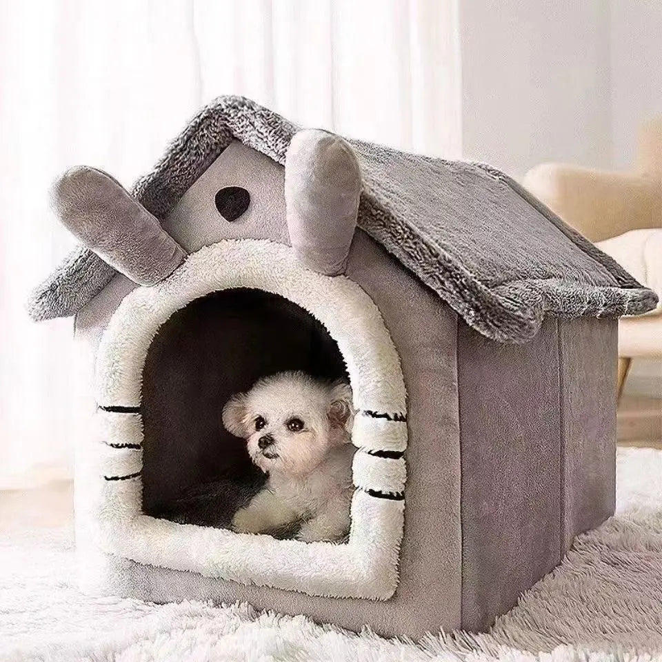 Cozy Dog House Style Bed