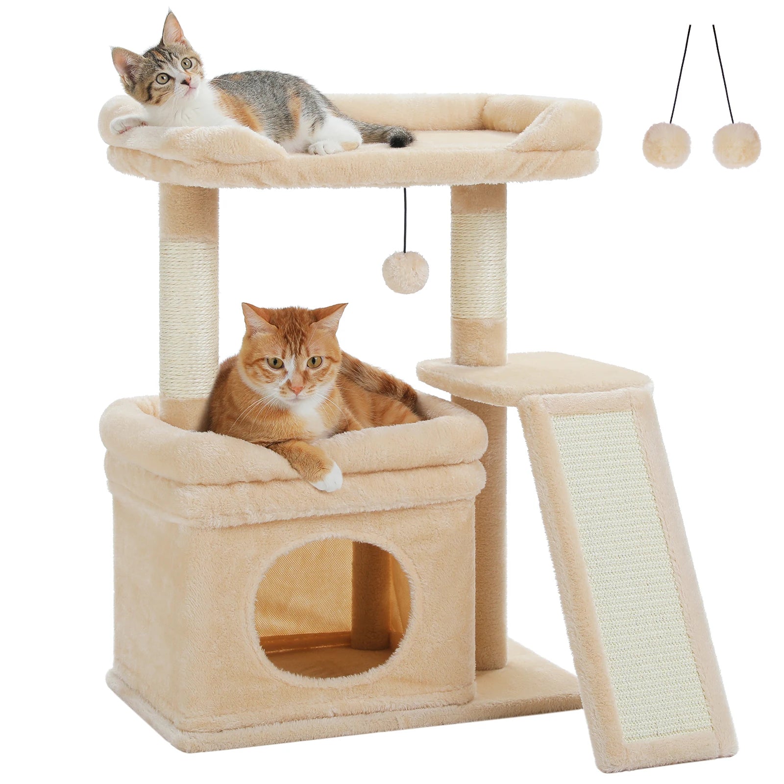 Compact Cat Tree Tower