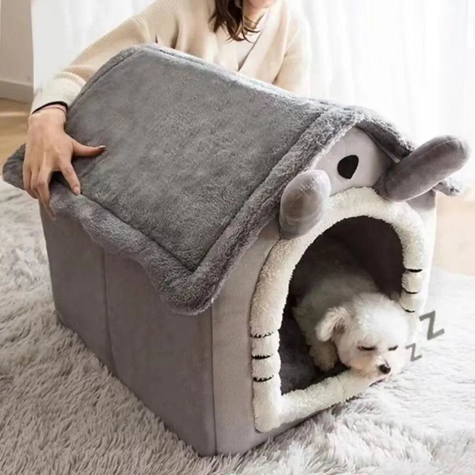 Cozy Dog House Style Bed