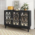 Signature 3-Door Mirrored Buffet Cabinet