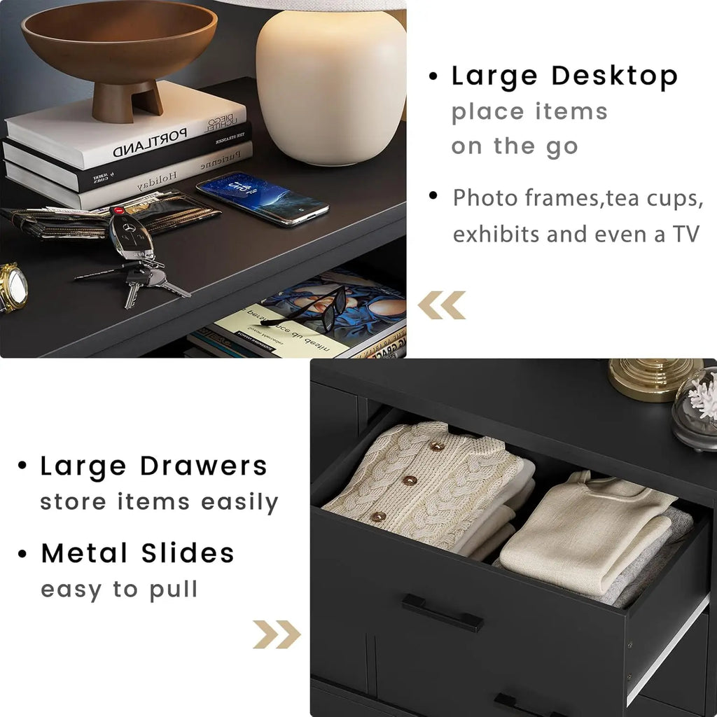 6-Drawer Double Dresser