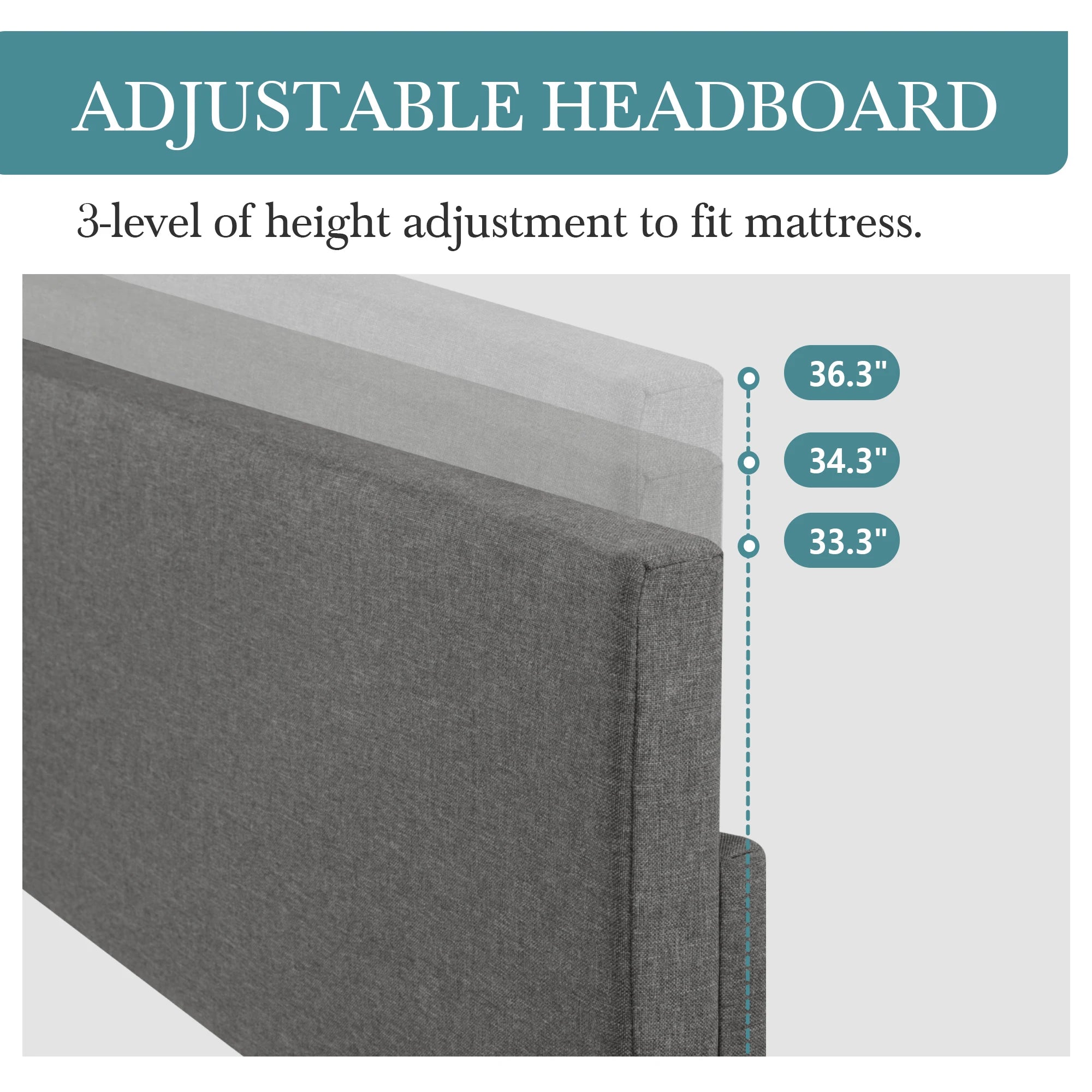 Luxe Upholstered Bed Frame