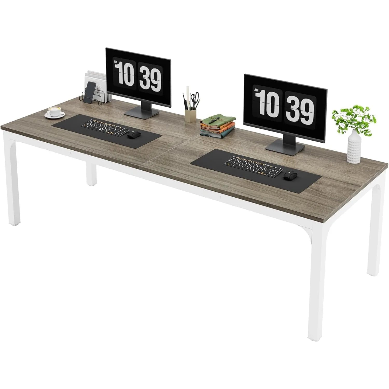 Extra Long Computer Desk for 2 People