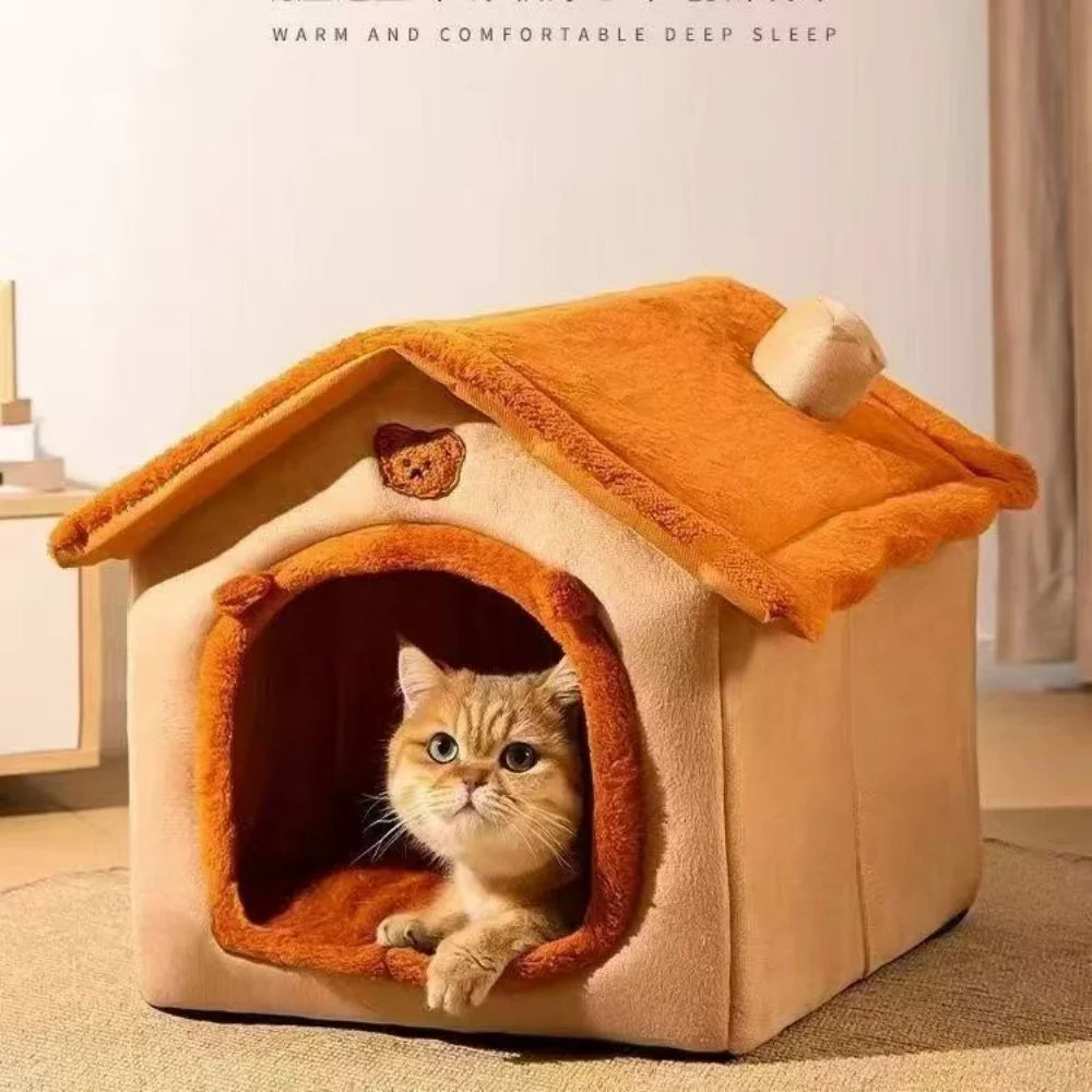 Cozy Dog House Style Bed