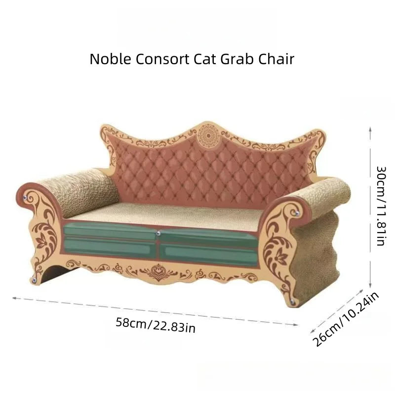 Premium Cat Scratch Board & Bed Combo