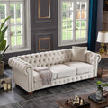 Chesterfield Leather Sofa